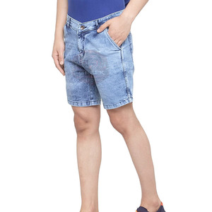 กางเกงยีนส์ขาสั้นผู้ชายผ้าเดนิมน้ำหนักเบา ระบายอากาศได้ดี ผลิตในปากีสถาน คุณภาพสูง สวมใส่สบาย - Product Image 5