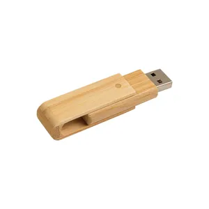 Chiavetta USB Ecologica in Bambù da 4GB per Gadget Promozionali - Product Image 3