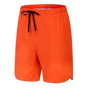 Pantalones cortos de gimnasio para hombre, ropa de gimnasio, pantalones cortos de gimnasio, diseño de logotipo personalizado, Color naranja, poliéster, algodón, 2025 - Product Image 1