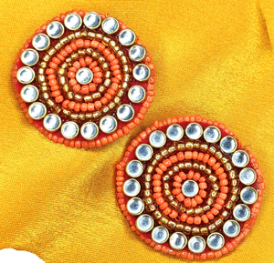 Pendientes de Cuentas con Diseño Floral para Mujer, Pendientes Personalizados con Múltiples Cuentas, Joyería Festiva para Mujer, Mejor Precio - Product Image 4