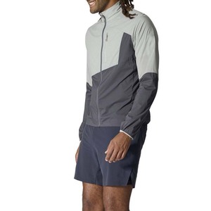 Veste coupe-vent unisexe légère et imperméable avec capuche et fermeture éclair, respirante, coupe-vent, chaude pour l'automne, patchwork sur le devant - Product Image 5