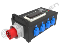 IP67 32A CEECustomized 380V 5Pin PCE CEE 240V 3P Out MCB Distribution Box Personnalisé 8 Pin Euro Plug ABS Boîte Électrique