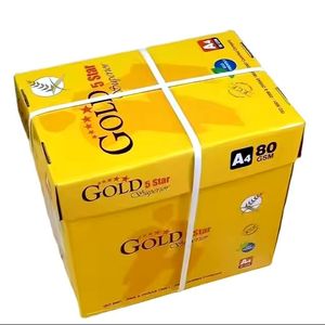 กระดาษถ่ายเอกสาร A4ทอง80gsm/75gsm/70gsm ประสิทธิภาพสูงสำหรับการพิมพ์ทั้งสองด้าน/การคัดลอกการใช้งานอเนกประสงค์ - Product Image 3