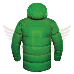 Veste coupe-vent d'hiver OEM pour hommes capuche amovible fermeture à glissière réglable super confortable et imperméable - Product Image 2