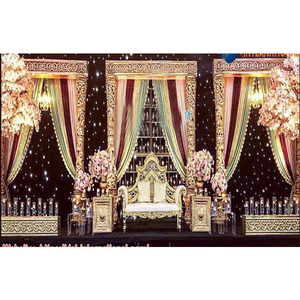 Matrimonio DEL SUR DE LA India Shiva Parvati Manavarai Etapa DE BODA Tamil Etapa de Manavarai tradicional Boda India Etapa de Manavarai - Product Image 3