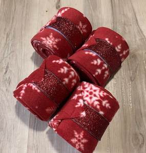 Bandages chauffants Polo Wraps, barrière protectrice pour les jambes des chevaux blessés, produit de soin équestre - Product Image 4