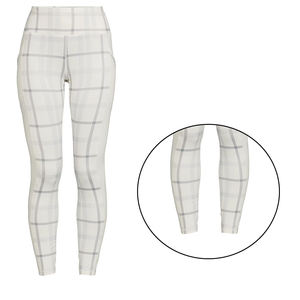 Mallas sublimadas de gimnasio de cintura alta hechas a medida para damas mallas de sublimación de Fitness personalizadas para mujeres - Product Image 6