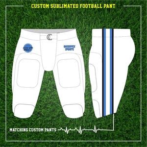 Camiseta de fútbol americano de malla con logotipo de número personalizado, Conjunto de camiseta de fútbol americano bordada por sublimación, ropa de camiseta de fútbol americano - Product Image 3