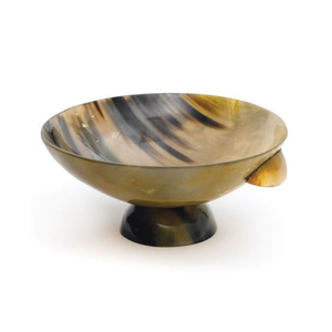 Cuencos de cuerno pulidos antiguos, accesorios de cocina coloridos naturales, ecológicos para restaurantes, hoteles, fiestas - Product Image 2