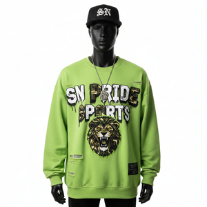 Sudaderas de Manga Larga para Hombre, Cómodas, Multicolores, Personalizadas al por Mayor, Nuevo Diseño, Alta Calidad, Ropa de Otoño, 100% Algodón - Product Image 1