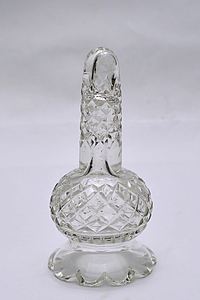 Soporte de vela de mesa de cristal transparente atractivo caliente para sala de estar decoración de fiesta interior y exterior portavelas hecho a mano de cristal - Product Image 5