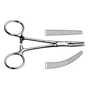 Pinzas Quirúrgicas Kocher Manuales de Acero Inoxidable, Rectas, 14 CM, Pinzas Arteriales Quirúrgicas Clase II, Certificación CE Individual, Aprobadas por ISO - Product Image 2