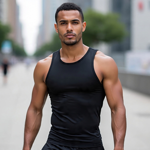 Custom Bodybuilding <b>Muscle</b> <b>Fit</b> Workout Top Gym Athletic Fitness Wear Men's Tank Top Summer Lightweight Gym Top - Product Image 1