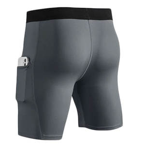 กางเกงขาสั้นรัดรูป เอวยางยืด สวมใส่สบาย ระบายอากาศได้ดี ผลิตจากโพลีเอสเตอร์/คอตตอนคุณภาพสูง สำหรับออกกำลังกาย ผลิตในประเทศปากีสถาน - Product Image 5