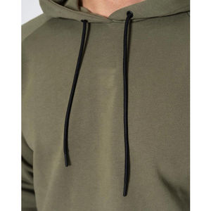 High Quality Custom <b>Women's</b> Sportswear Lightweight Animal Print Fleece Double-Layer Hip Hop Green Long Hoodie Front Hoodies - Product Image 3