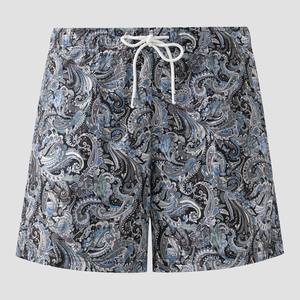 Conception personnalisée séchage rapide respirant été toile taille élastique Shorts de baseball solide imprimé décontracté vêtements de plage pour hommes et femmes - Product Image 1