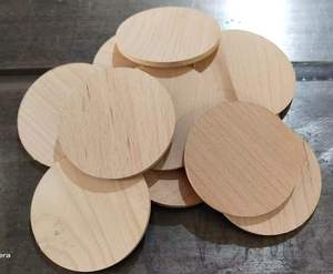 Premium Set 4 Elegant Handcrafted Wooden Coasters Modern Design Durable Drink Mats for Home Decoration Wedding Anniversary - Product Image 4