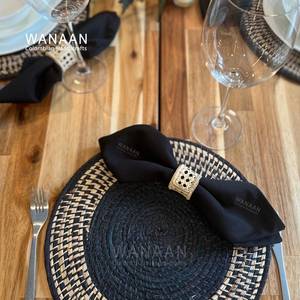Napkin Rings, Rattan Napkin Rings, Wicker Napkin Rings, Table Decor - Product Image 6