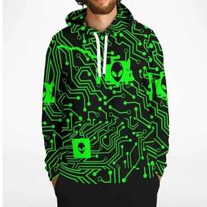 Sudadera con capucha 2024 para hombre, Sudadera con capucha de sublimación completa de alta calidad, diseño personalizado, sublimación - Product Image 5