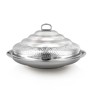 Boîte de riz chapati en argent marmite professionnelle en acier inoxydable garde les aliments au chaud et frais casseroles ustensiles de cuisine restaurant de cuisine à domicile - Product Image 6