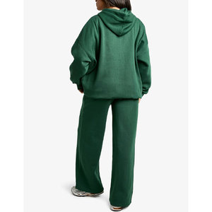 Service OEM Survêtements en molleton de coton léger de conception personnalisée de haute qualité pour femmes au prix de gros - Product Image 2