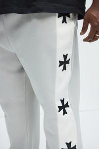 Baggy pour hommes de taille plus décontracté coupe ample personnalisé sérigraphie pantalons de survêtement et pantalons de survêtement - Product Image 5