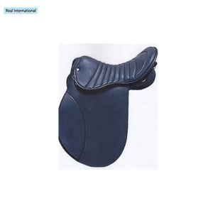 Silla de montar premium para doma inglesa, de cuero genuino, colores personalizados, cómoda para carreras y saltos, equipo de equitación. - Product Image 1