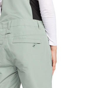 Bavoirs de ski pour femmes OEM pantalon de neige isolé sur mesure avec tissu imperméable et impression de logo pour le ski et le snowboard - Product Image 2