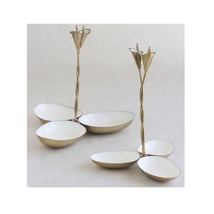 Serveur à noix en verre artisanal avec couvercle en acier, vaisselle de qualité supérieure, serveur à noix pour la cuisine - Product Image 4