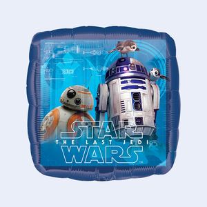 Palloncini in Foil Star Wars 43Cm Decorazione per Feste Confezione da 2 Pezzi - Product Image 1