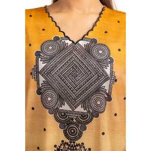 Conjunto de Traje Casual de Verano de 3 Piezas para Mujer, Color Negro, Estampado, 100% Algodón - Product Image 3