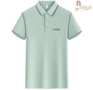 Matériau de luxe de haute qualité tissu de refroidissement respirant entreprise uniforme voyage en plein air hommes Polo T-shirt - Product Image 1