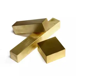 Brass paper weight tabletop paper weight/Business Promotional Items Cheap gold bar Paper Weight table accessories For office