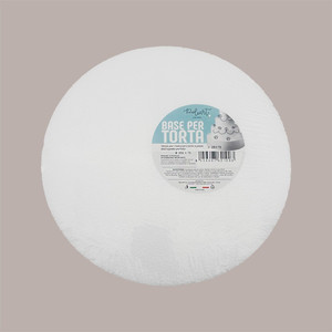 Base de Poliestireno Blanca Reutilizable para Pastel de Cumpleaños, 25 cm de Diámetro y 7.5 cm de Alto, Juego de 10 Piezas - Product Image 4