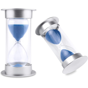 Minuterie de sable en verre à la demande avec Durable pour la décoration de table de bureau Prix de gros de l'Inde - Product Image 1