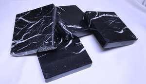 Best Quality Acacia Wood and Stone <b>Coasters</b> Set, Round Natural Wooden <b>Drink</b> <b>Coasters</b> with Holder for Office Dining Table - Product Image 5