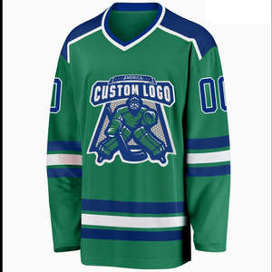 Jersey de Hockey sobre Hielo Personalizado, Uniforme Profesional de Equipo, Número Personalizado 00, Logotipo Personalizado, Transpirable, para Entrenamiento Atlético y Alto Rendimiento - Product Image 4