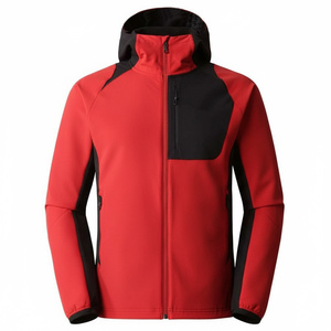 Chaqueta Cortavientos Elegante para Hombre de Marca Privada al por Mayor, Chaquetas Softshell con Capucha, Diseño de Bloques de Color Personalizados, Chaqueta Softshell Cortavientos - Product Image 4