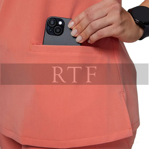 ชุดสครับพยาบาลทางการแพทย์สวมใส่สบายทันสมัยชุดเครื่องแบบโรงพยาบาล - Product Image 2