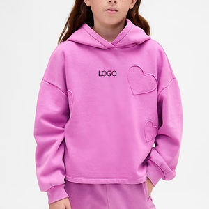 Sudadera con Capucha de Manga Larga para Niñas, para Compradores al por Mayor, Precio Económico, Diseño Moderno, Servicio OEM, Ropa Casual con Manga Larga 2026 - Product Image 1