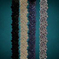 Dentelle de créateur luxueuse et écologique pour vêtements de mariée haut de gamme, motifs complexes, détails élégants, chaussures, sacs