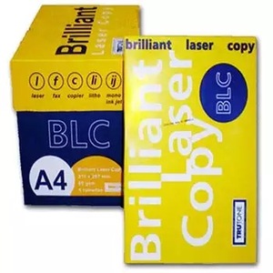 กระดาษถ่ายเอกสาร Brilliant Laser Copy A4 BLC 80 แกรม สีขาว/สี สำหรับการพิมพ์ความเร็วสูง - Product Image 6