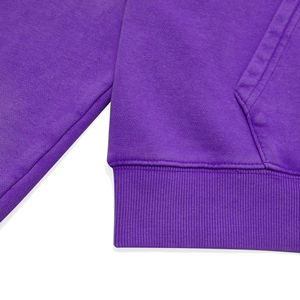 Sudaderas con capucha de algodón de calle personalizada de fábrica con decapado degradado desteñido preencogido y estampado de pantalla para mujer - Product Image 4