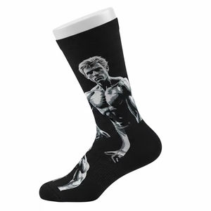 Calcetines Deportivos Antideslizantes con Estampado Digital, Transpirables, de Poliéster y Elastano, Cómodos, Acolchados, para Fitness, Ciclismo, Personalizables - Product Image 2