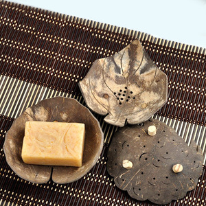 Ecofriendly <b>and</b> Sustainable Coconut <b>Soap</b> Dish Holder/ Coconut <b>Soap</b> Tray With Customized Packing From Eco2go Vietnam - Product Image 2