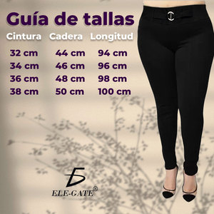 Pantaloni a vita alta in tessuto elasticizzato di alta qualità, super adattabili per persone formose - Product Image 6