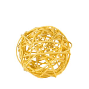 Colorful Rattan Ball <b>Wicker</b> Crafts Artificial Flower for Table Home Decor and Toy Pet From Vietnam - Product Image 1