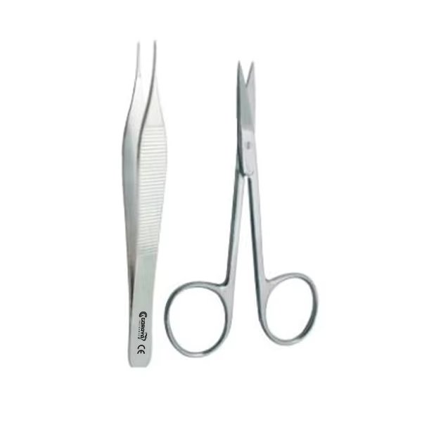 Pinzas Para Extracción De Suturas BUSSE | Kit Quirúrgico 718 | Cantidad 1,2,3,5,10,50 | Hecho En Estados Unidos