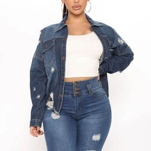 Nouveau design Vestes en jean 100% coton pour femmes design personnalisé Veste en jean d'usine de bonne qualité - Product Image 3