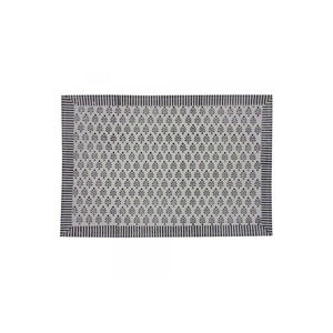 Bloc de main exquis imprimé toile de coton écologique tapis de Table personnalisables ensemble mariage moderne usage domestique 2 pièces en gros - Product Image 1